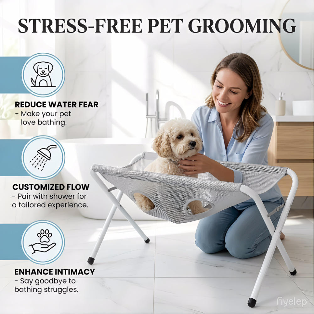 Pet Shower Rack